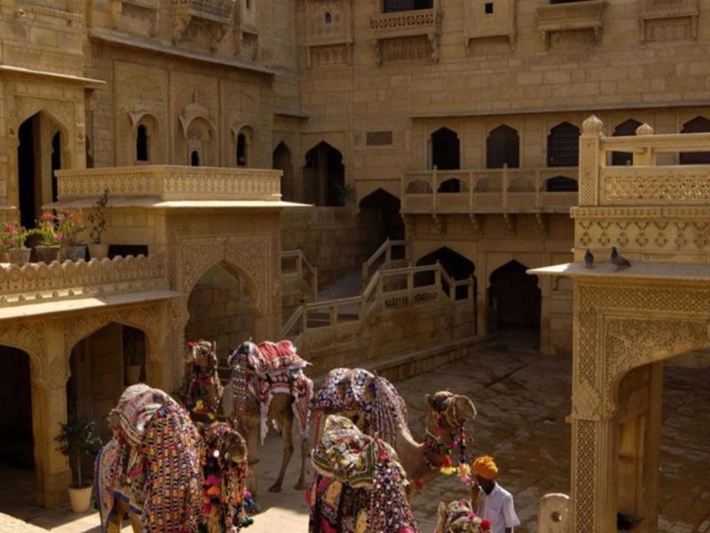 Hotel Narayan Niwas Palace Jaisalmer Exterior photo