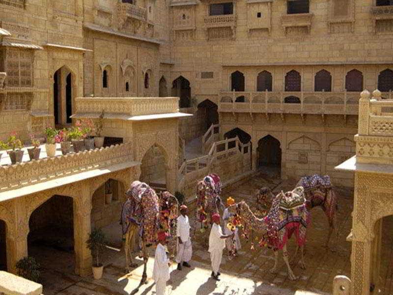 Hotel Narayan Niwas Palace Jaisalmer Exterior photo