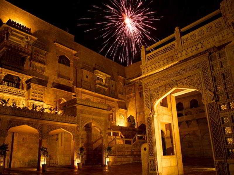 Hotel Narayan Niwas Palace Jaisalmer Exterior photo